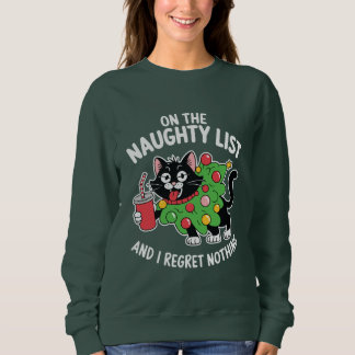 Het Kat van de Naughty List Trui