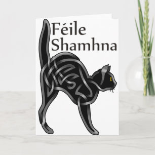 Het Kat van Halloween Kaart