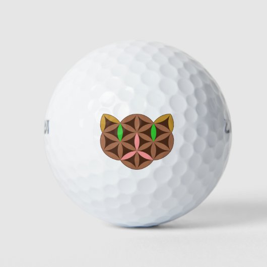 het kat van levensbedreigende dieren 01 . golfballen (Voorkant)