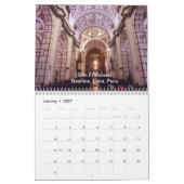 Het kathedraal kalender van 2014 (Jan 2027)