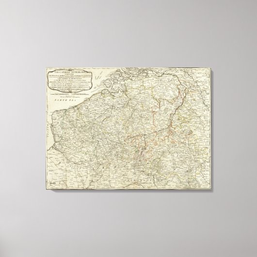 Het katholieke Nederland Canvas Afdruk (Voorkant)