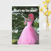 Het Katoen van Miz begroet haar ventilators Kaart (Gele Bloem)