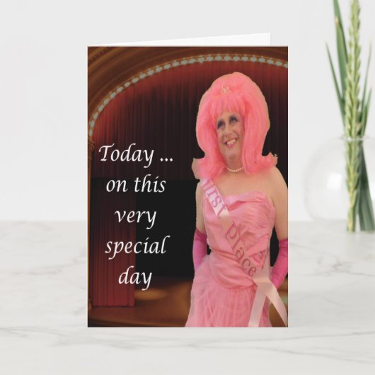 Het Katoen van Miz viert U Kaart (Voorkant)