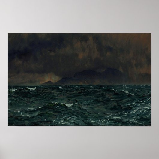 Het Kattegat Zee Poster (Voorkant)