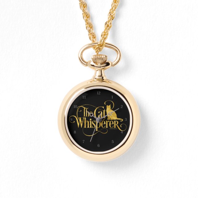 Het kattenfluisterhorloge horloge (Voorkant)