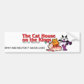 Het kattenhuis op de Bumpersticker Kings (Voorkant)