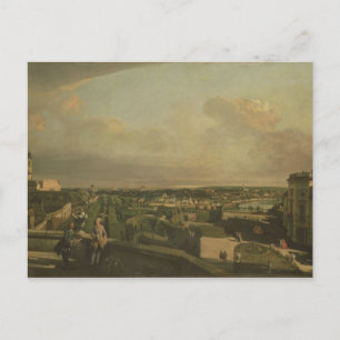 Het Kaunitz-paleis en tuin, Wenen, 1759/60 Briefkaart