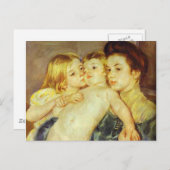 Het kazerne. 1902, Mary Cassatt Briefkaart (Voorkant / Achterkant)