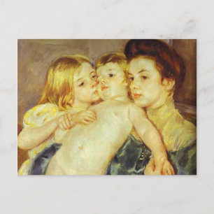 Het kazerne. 1902, Mary Cassatt Briefkaart