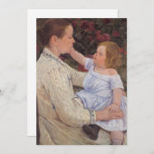 Het kazerne van het kind | Mary Cassatt (Voorkant / Achterkant)