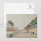 Het keiharde paleis in Peking Briefkaart (Voorkant / Achterkant)