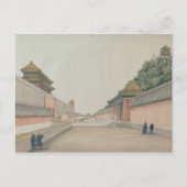 Het keiharde paleis in Peking Briefkaart (Voorkant)