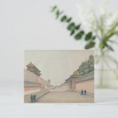 Het keiharde paleis in Peking Briefkaart (Staand voorkant)