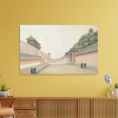Het keiharde paleis in Peking Canvas Afdruk (Insitu (Woonkamer))