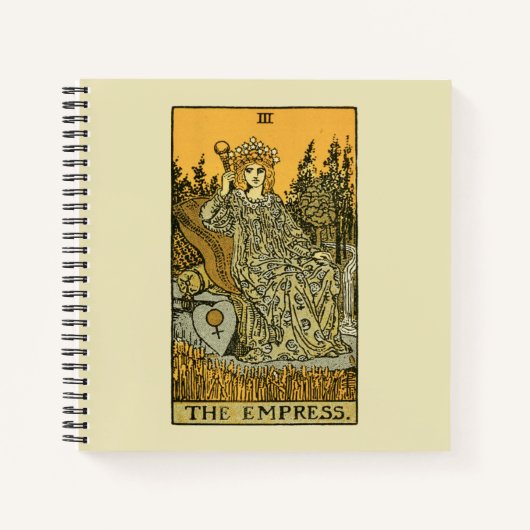 Het Keizerin Tarot Notitieboek (Voorkant)