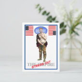 Het keizerrijk slaat Briefkaart uit (Staand voorkant)