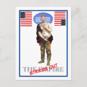 Het keizerrijk slaat Briefkaart uit (Voorkant)