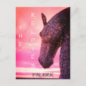 Het Kelpies-briefkaart, Helix Park, Falkirk, Scotl Briefkaart (Voorkant)