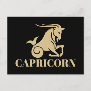 Het Keltische Astrology Horoscope Capricorn Sign Briefkaart