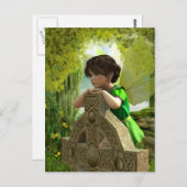 Het Keltische Fairy Briefkaart (Voorkant / Achterkant)