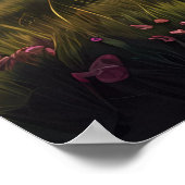 Het Keltische kruis is een baken van hoop. Poster (Hoek)