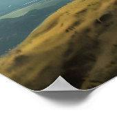 Het Keltische kruis is een baken van hoop. Poster (Hoek)