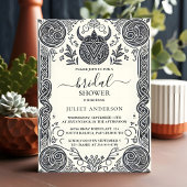 Het Keltische Nordic Fun middeleeuwse Scroll Vrijg Kaart