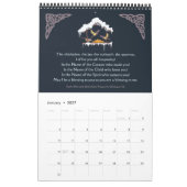 Het Keltische wiel van de kalender 2018 (Jan 2027)