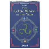 Het Keltische wiel van de kalender 2018 (Hoes)
