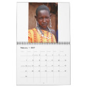 Het Keniaanse Masai-volk, kalender (Feb 2027)
