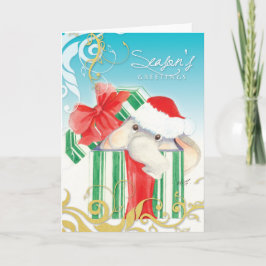 Het Kenwijsje van Kiboko Feestdagen Kaart