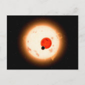 Het Kepler-16 systeem. Briefkaart (Voorkant)