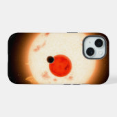 Het Kepler-16 systeem. iPhone 15 Case (Achterkant horizontaal)