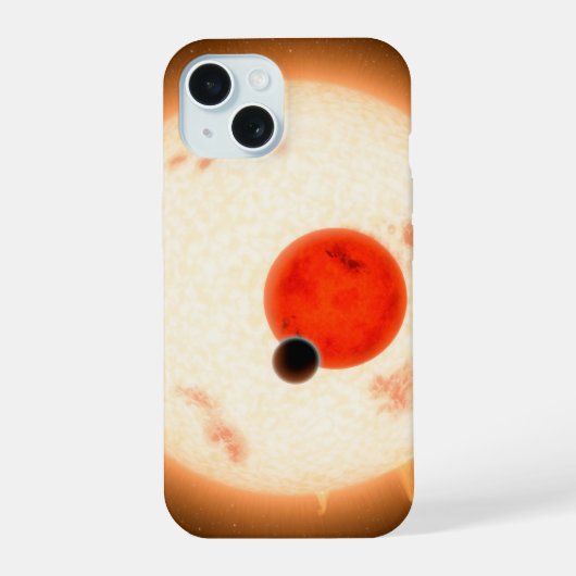 Het Kepler-16 systeem. iPhone 15 Case (Achterkant)