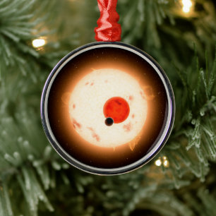 Het Kepler-16 systeem. Metalen Ornament