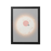 Het Kepler-16 systeem. Notitieblok (Linkerzijde)