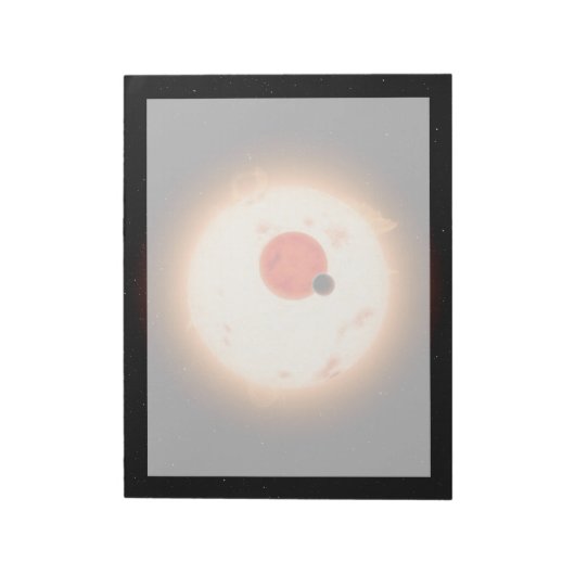 Het Kepler-16 systeem. Notitieblok (Linkerzijde)