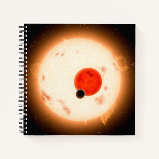 Het Kepler-16 systeem. Notitieboek (Voorkant)