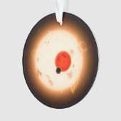 Het Kepler-16 systeem. Ornament (voorkant)