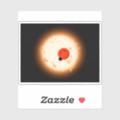 Het Kepler-16 systeem. Sticker (Vel)