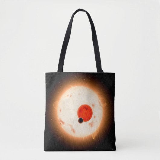 Het Kepler-16 systeem. Tote Bag (Voorkant)