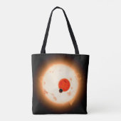Het Kepler-16 systeem. Tote Bag (Achterkant)