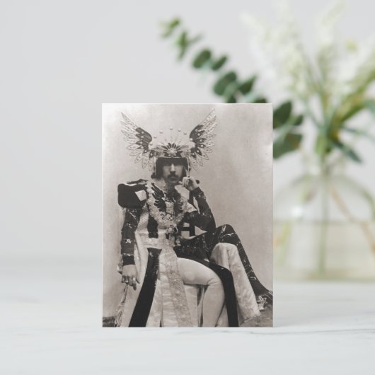 Het kerkhof van Anglesey Briefkaart (Staand voorkant)