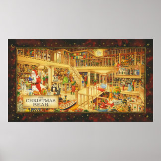 Het Kerst Beer Poster