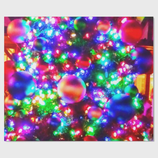 Het kerstakelpapier cadeaupapier (Vlak)