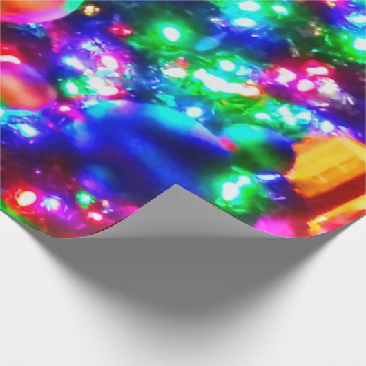 Het kerstakelpapier cadeaupapier (Hoek)