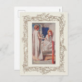 Het kerstboek voor kinderen feestdagenkaart (Voorkant / Achterkant)