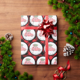 Het kerstboomwerkpapier thuis brengen cadeaupapier