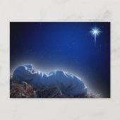 Het kerstcadeau  briefkaart (Voorkant)