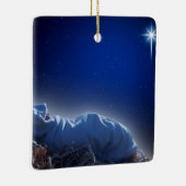 Het kerstcadeau keramisch ornament (Rechts)